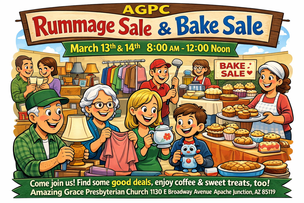 AGPC Rummage and Bake Sale